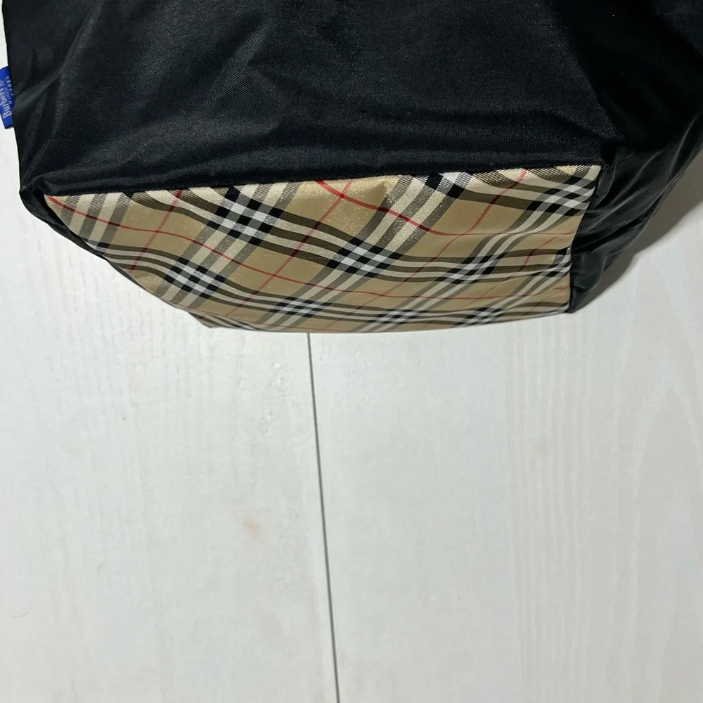 Burberry Black Nova Check Tote Bag - Picture 2 of 10